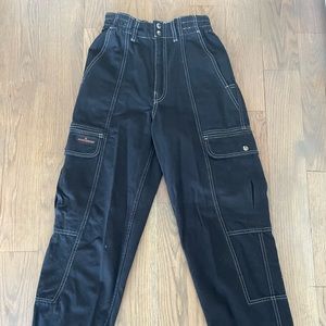 Black urban outfitters skater style jeans